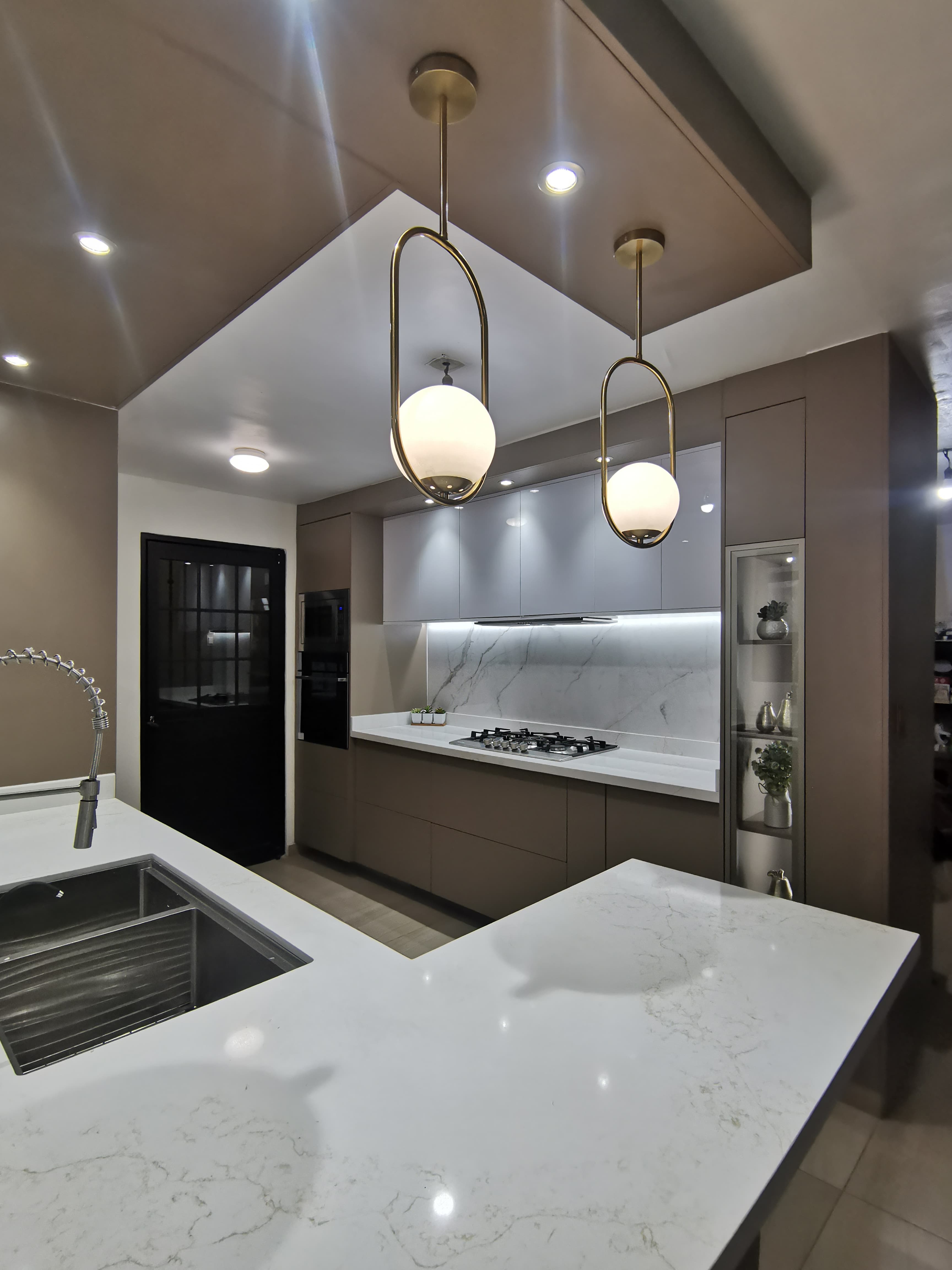 Cocina Integral Elegante en La Paz, Culiacán — Detalle 1 | Casa Aurea Culiacán