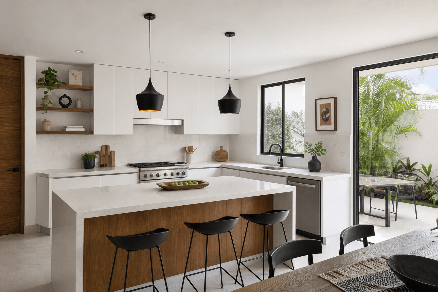 Distribución de cocina: L, U, lineal o isla, cuál conviene en Culiacán | Casa Áurea