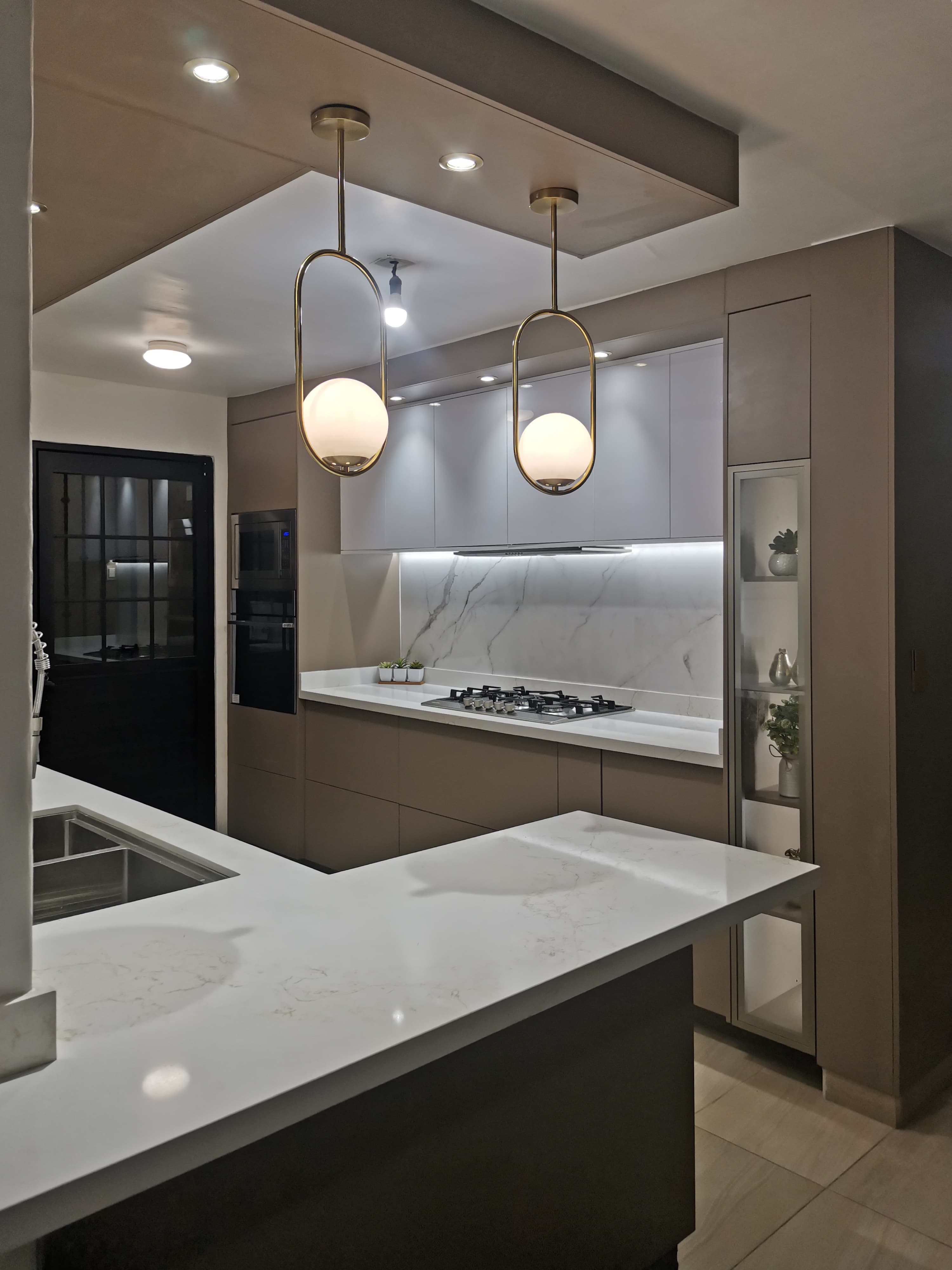 Cocina Integral Elegante en La Paz, Culiacán — Detalle 4 | Casa Aurea Culiacán