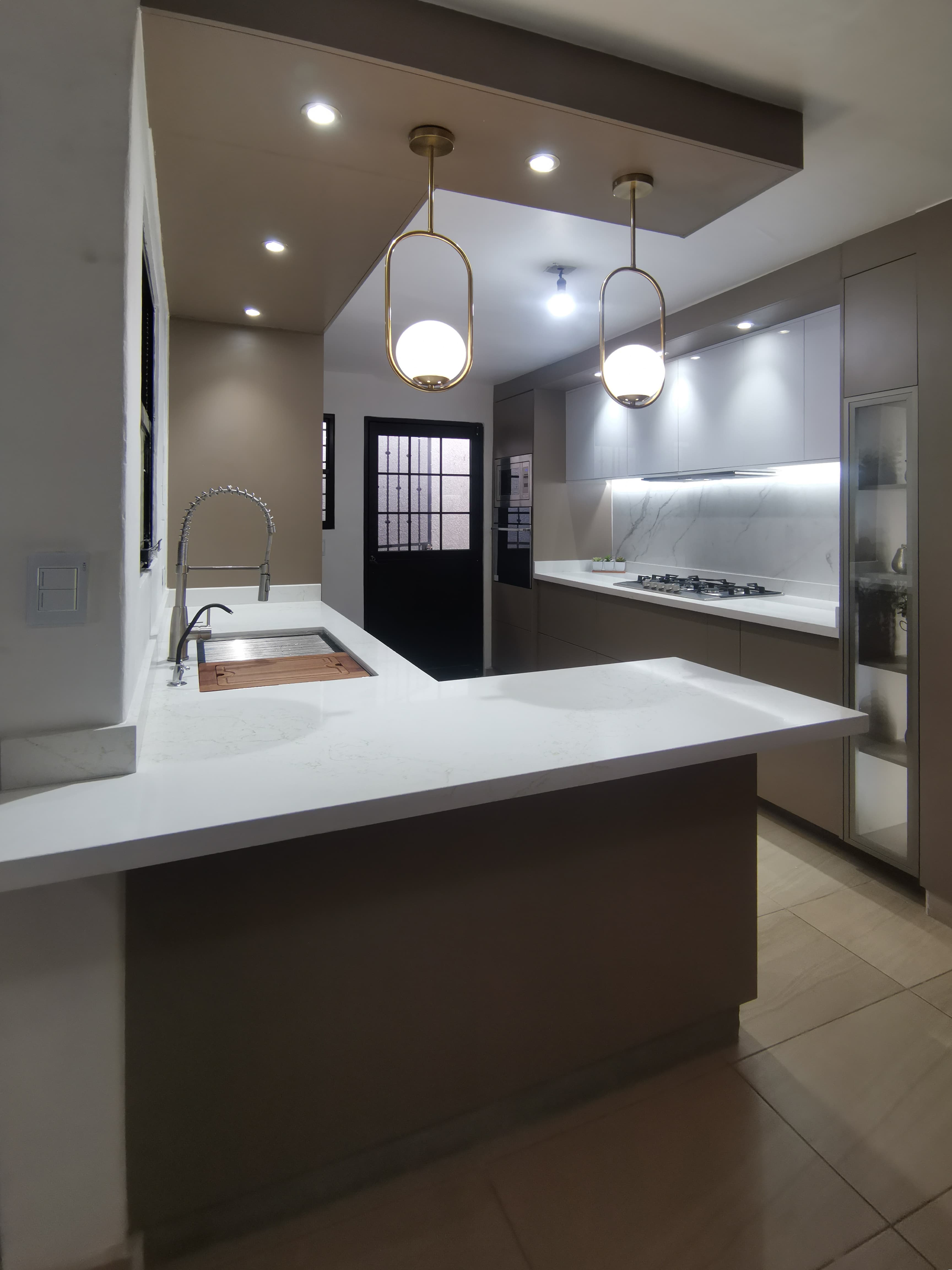 Cocina Integral Elegante en La Paz, Culiacán — Detalle 7 | Casa Aurea Culiacán