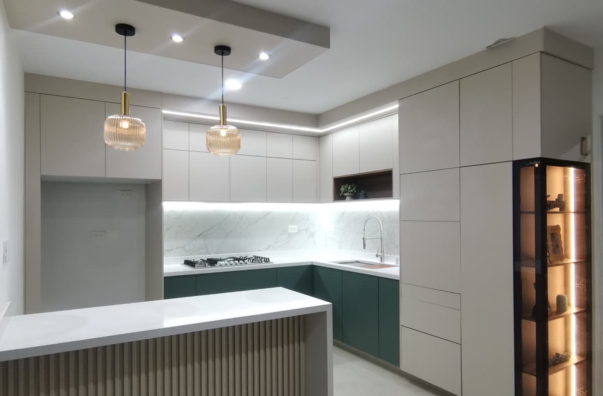 Cocina integral y vestidores a medida en La Rioja, Culiacán