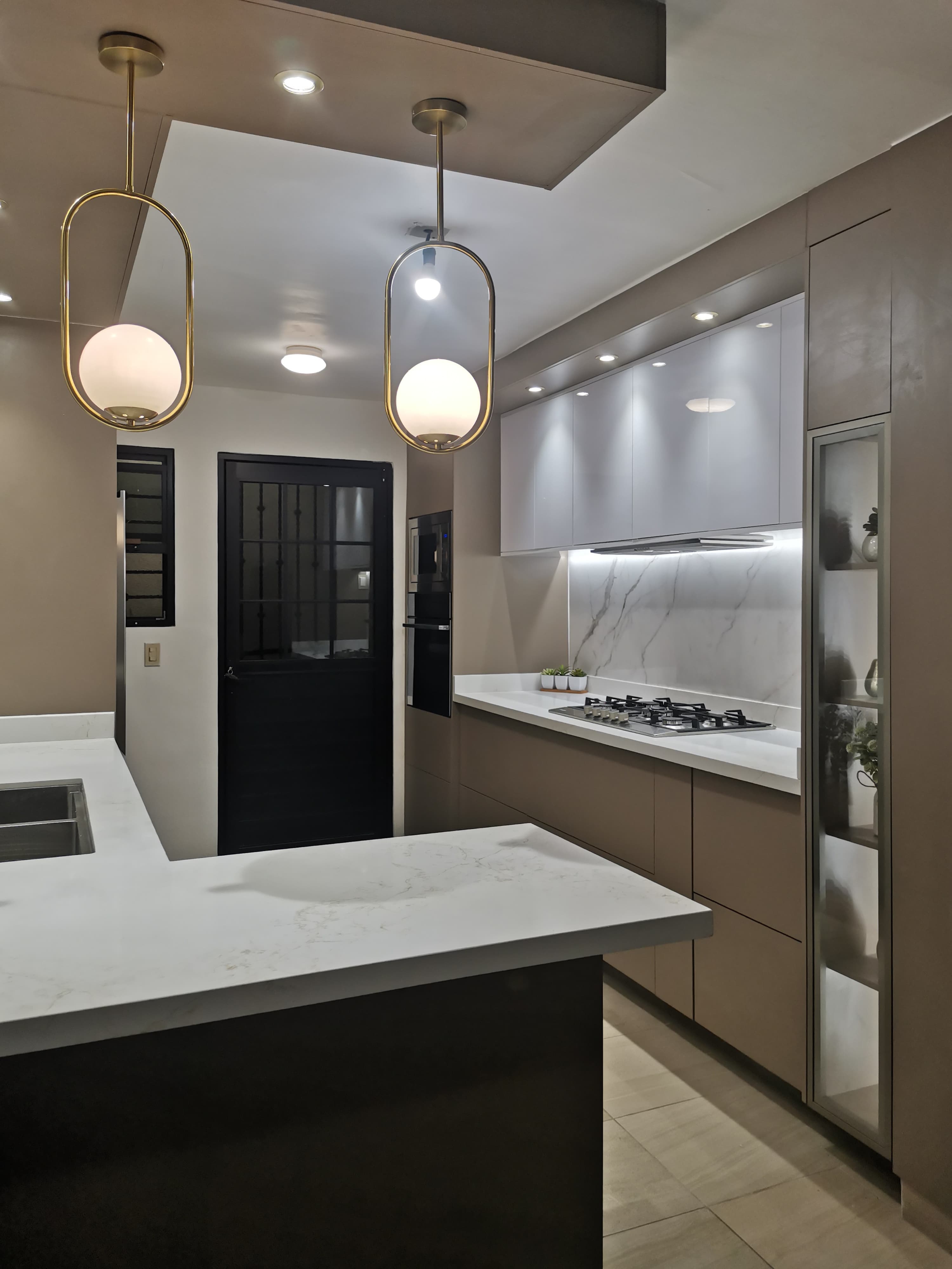 Cocina Integral Elegante en La Paz, Culiacán — Detalle 3 | Casa Aurea Culiacán