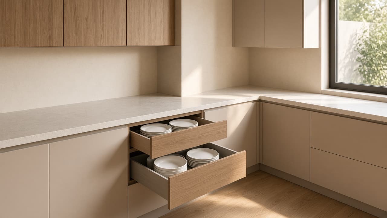 Cómo organizar una cocina pequeña (sin sentirte apretada) | Casa Áurea